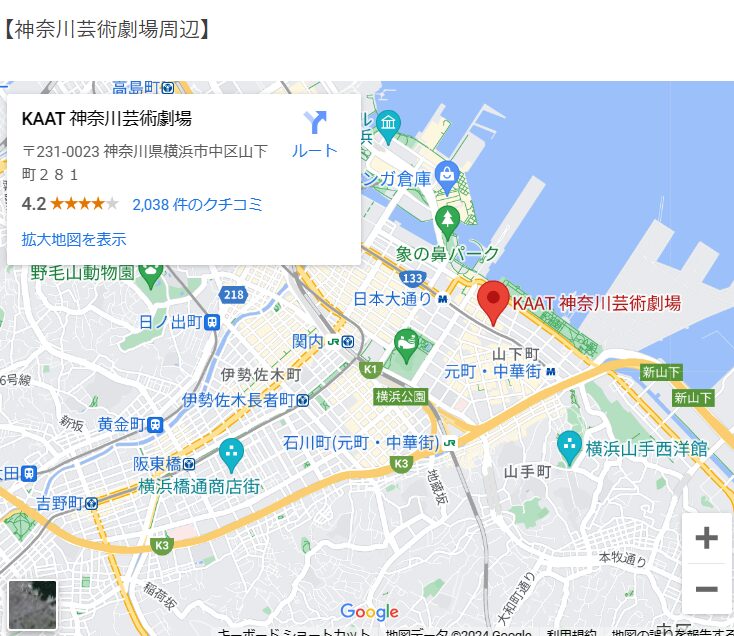 横浜の地図