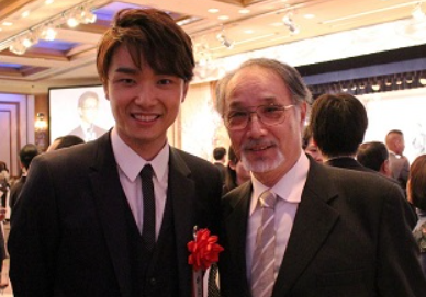 井上芳雄と父親