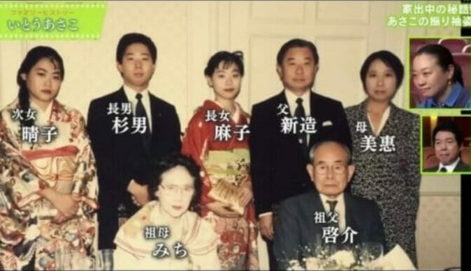 いとうあさこの家族